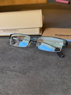 Burberry eyeglasses w/ case - Like New!